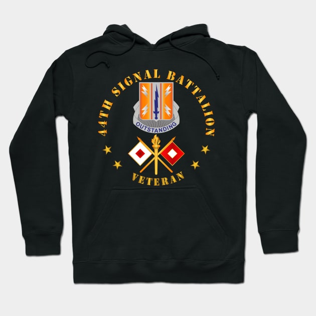 44th Signal Battalion - Veteran w DUI - Branch Hoodie by twix123844